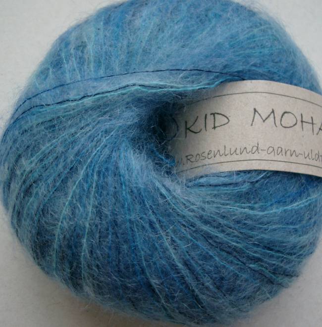  Multifarvet Italiensk Kid Mohair 